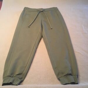 Prologue olive Green Relaxed joggers side pockets